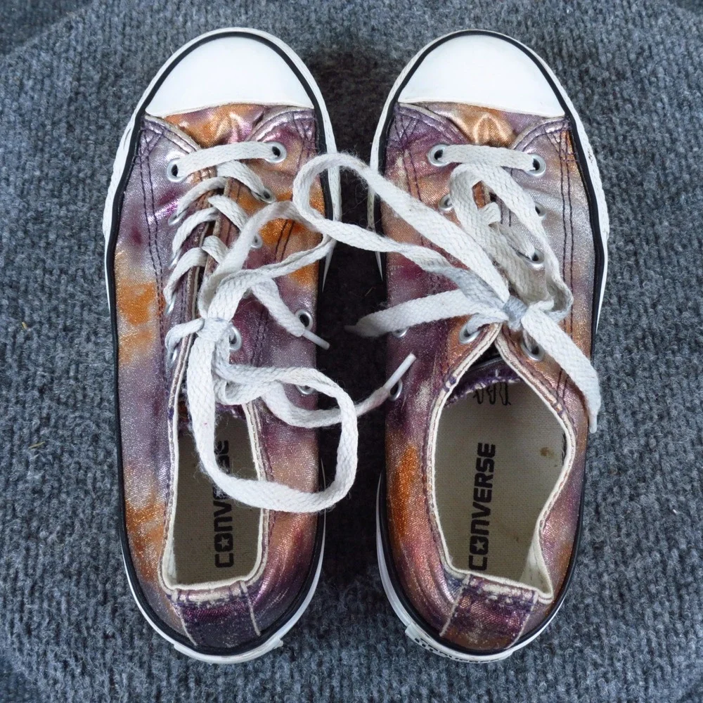 Converse Chuck Taylor All Star‎ Youth Sneaker Size 3 Casual Galaxy Tie Dye Multi